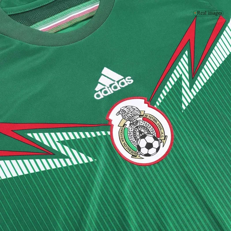 Mexico World Cup 2014 Retro Home Jersey - 图片 10
