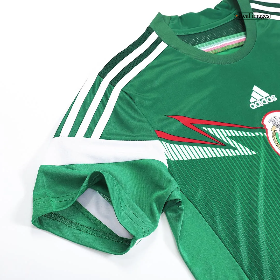 Mexico World Cup 2014 Retro Home Jersey - 图片 4