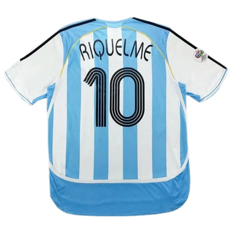 Argentina World Cup 2006 Retro Jersey Home - 图片 15