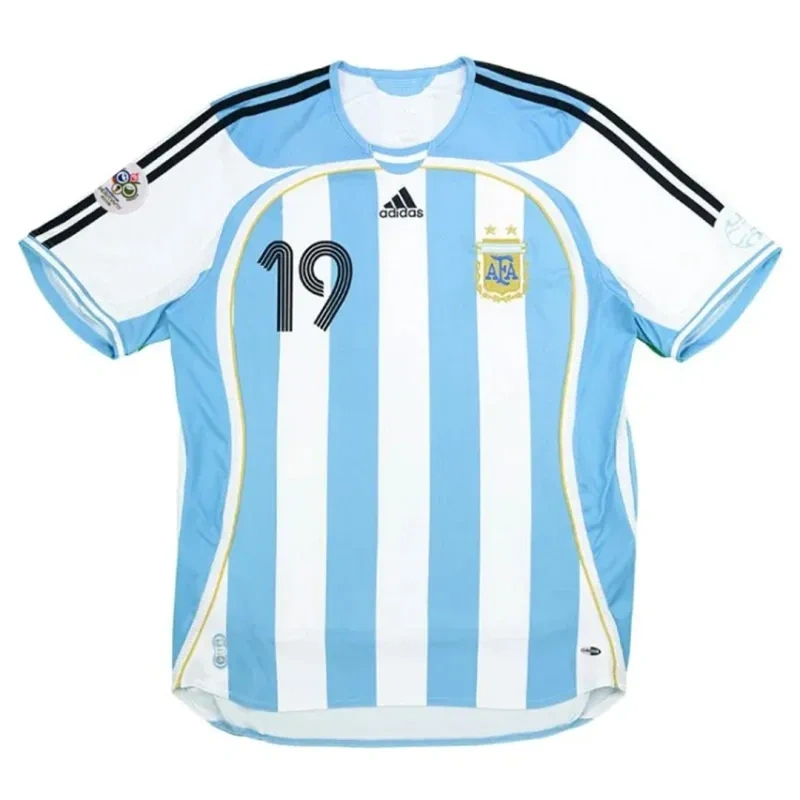 Argentina World Cup 2006 Retro Jersey Home - 图片 14