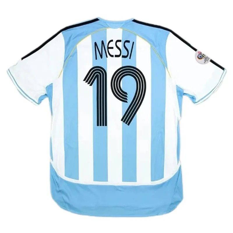 Argentina World Cup 2006 Retro Jersey Home - 图片 13