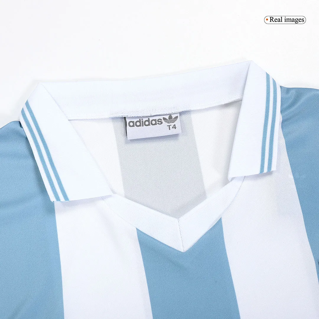 Retro Argentina 1991 Home Jersey - 图片 6