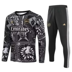 Arsenal Training Wear Black Football Shirt 2023