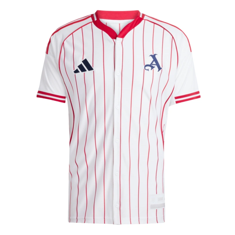 Arsenal Baseball style Pre Match Casual Training Soccer shirt 25-26
