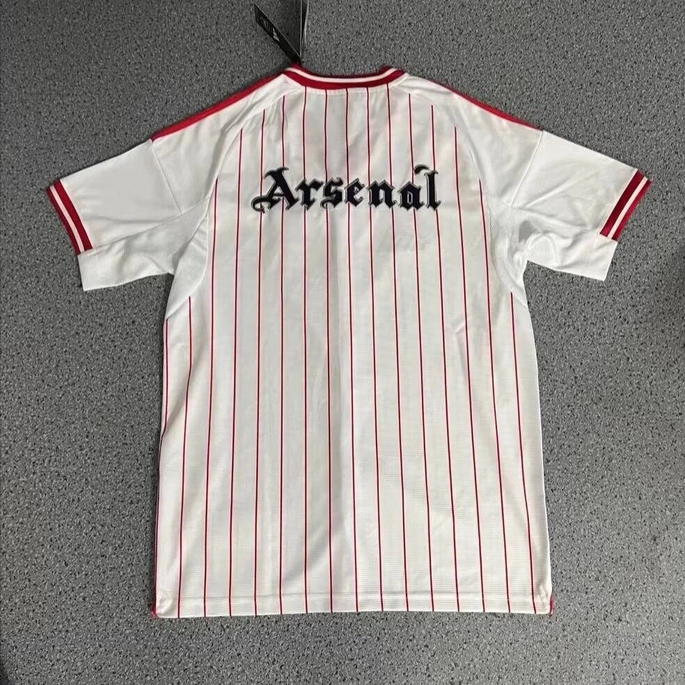 Arsenal Baseball style Pre Match Casual Training Soccer shirt 25-26 - 图片 4
