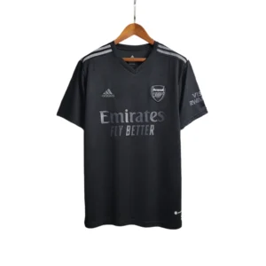 22-23 Arsenal black training jersey