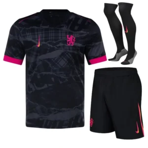 Kids Chelsea Custom Third Away Full Soccer Kits 2024-25