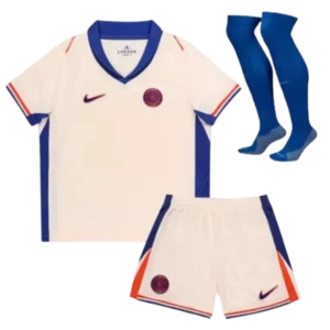 Kids Chelsea Custom Away Full Soccer Kits 2024-25