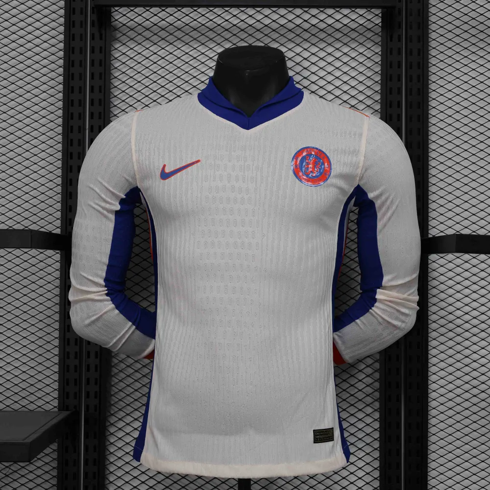 24-25 Chelsea Away Kit Long Sleeve Player Version
