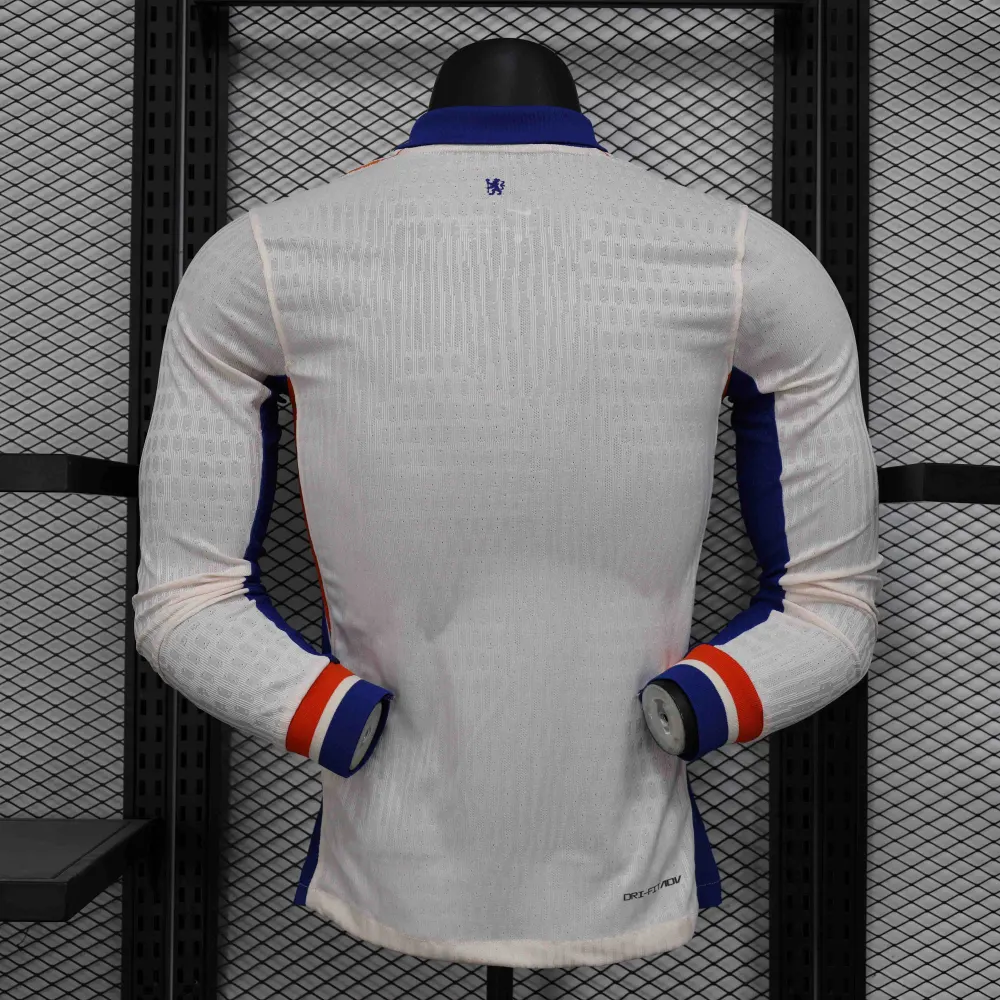 24-25 Chelsea Away Kit Long Sleeve Player Version - 图片 4