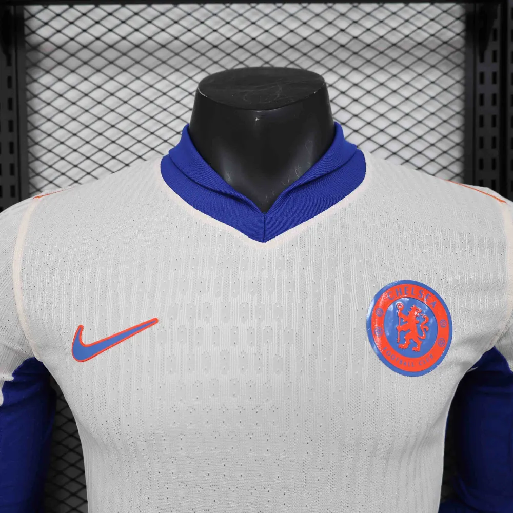 24-25 Chelsea Away Kit Long Sleeve Player Version - 图片 3