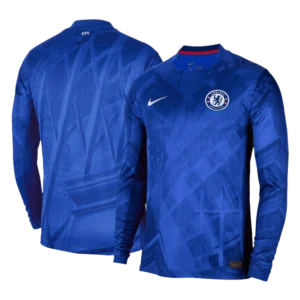 Chelsea Long Sleeve Jersey Home Football Shirt 2025-26