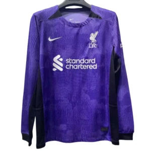 Liverpool Third Long Sleeve Away Football Shirt 2023/2024