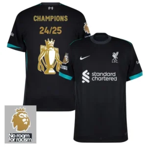 Liverpool Away Premier League Winners Trophy Edition Shirt 2024-2025 Player version