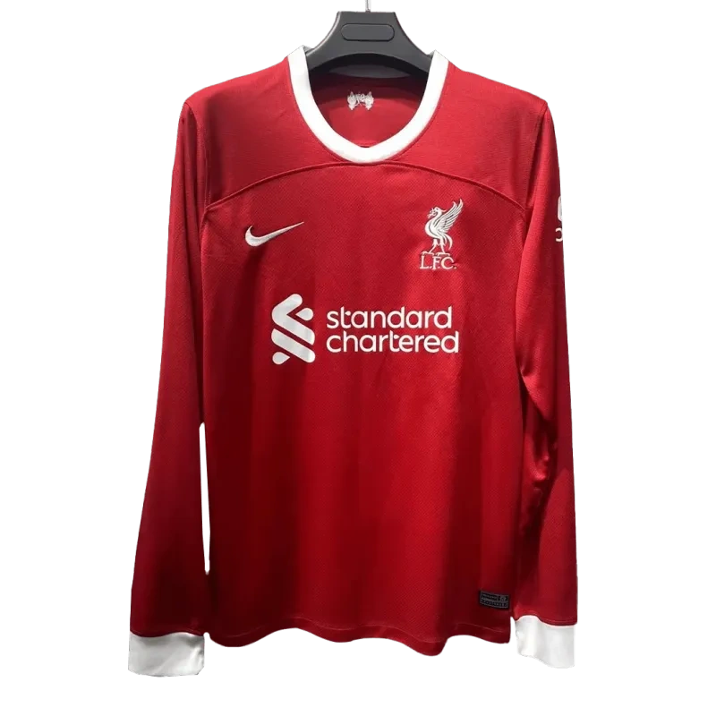 Liverpool 2023/24 Home Long Sleeve Jersey