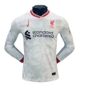 Liverpool Third Away Player Version Long sleeve Soccer Jersey 24-25