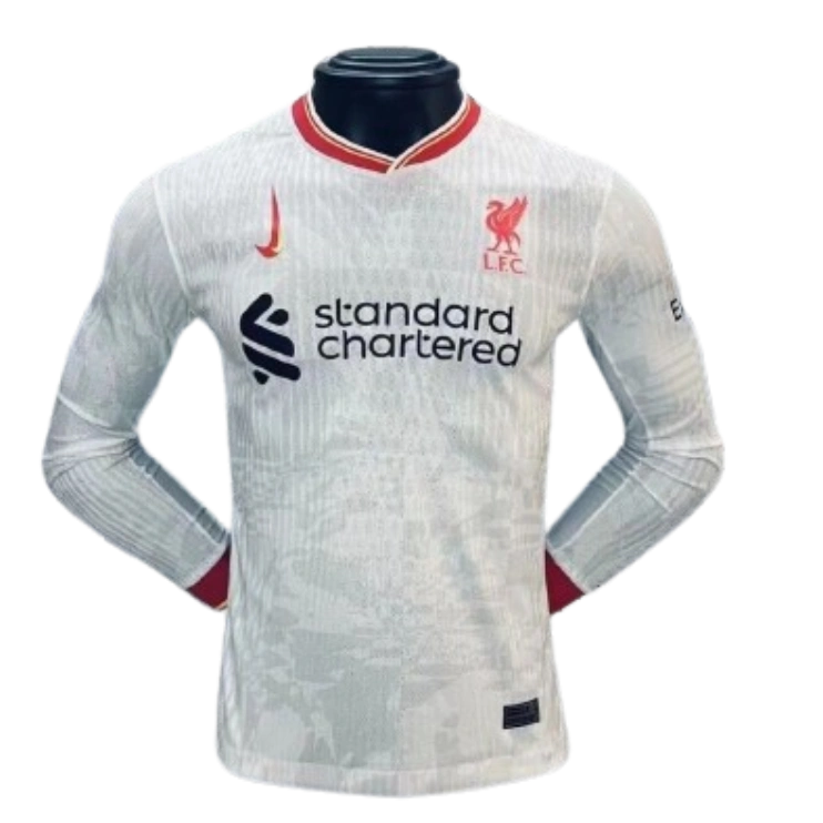 Liverpool Third Away Player Version Long sleeve Soccer Jersey 24-25