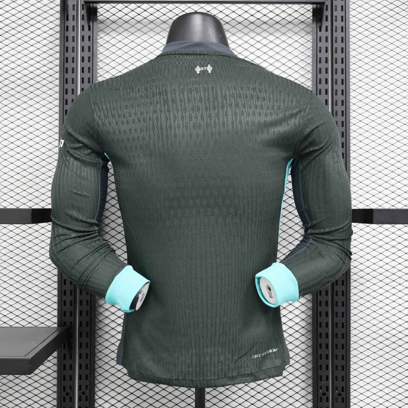 24-25 Liverpool Away Player Version Long Sleeve Jersey - 图片 3