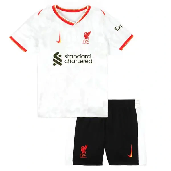 24-25 Liverpool Away Kids Kits Youth Apparels Football Jersey