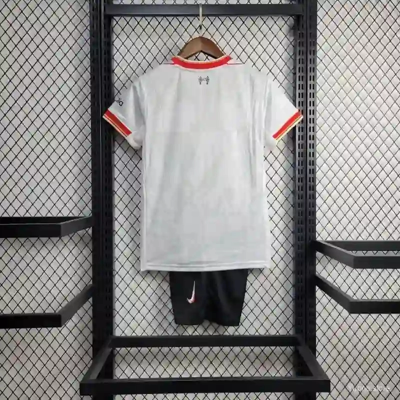 24-25 Liverpool Away Kids Kits Youth Apparels Football Jersey - 图片 3