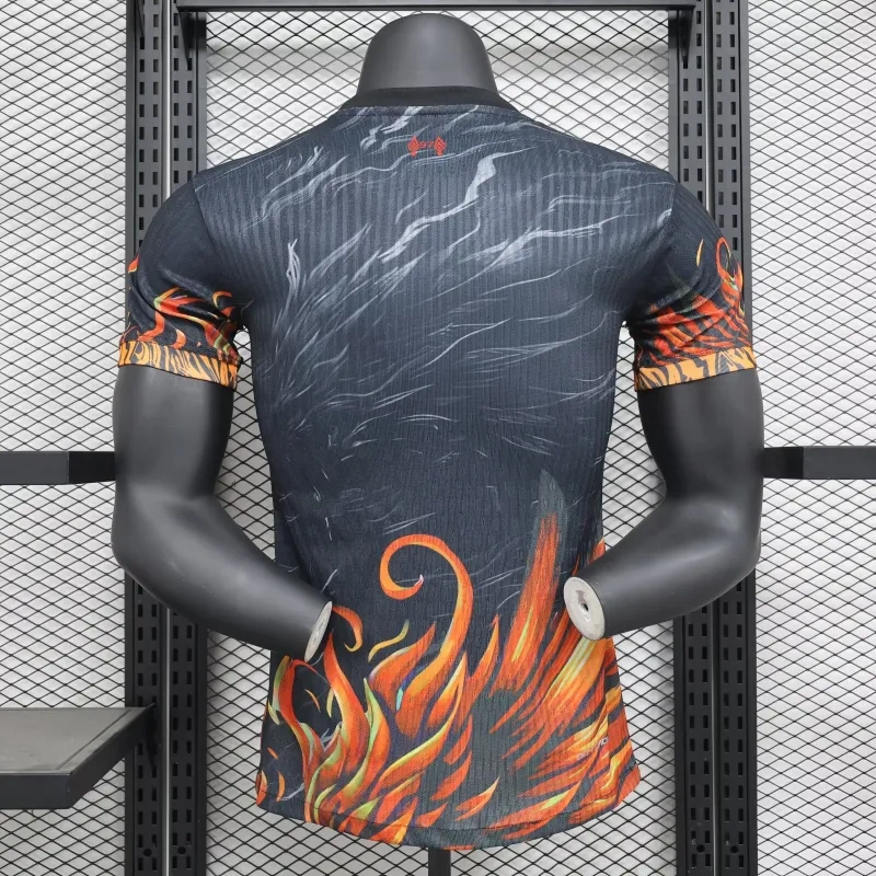 Liverpool Fire Phoenix 2024-25 Player Edition Football Jersey - 图片 3