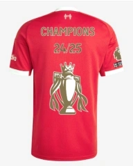 Liverpool Long Sleeve Jersey Home Football Shirt 2025-26-Player version - 图片 4