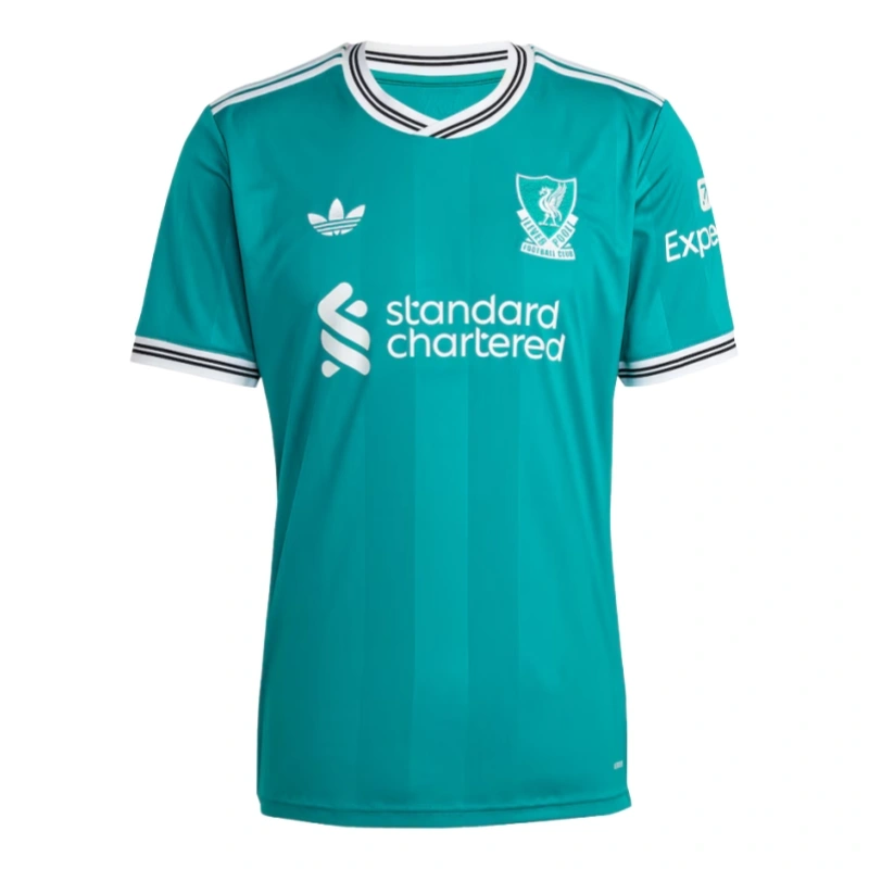 Liverpool Third away green football jersey 2025-26 Fan version - 图片 3
