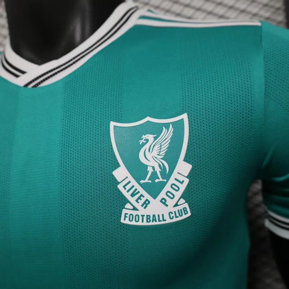 Liverpool 25-26 Third away green football jersey - player version - 图片 5