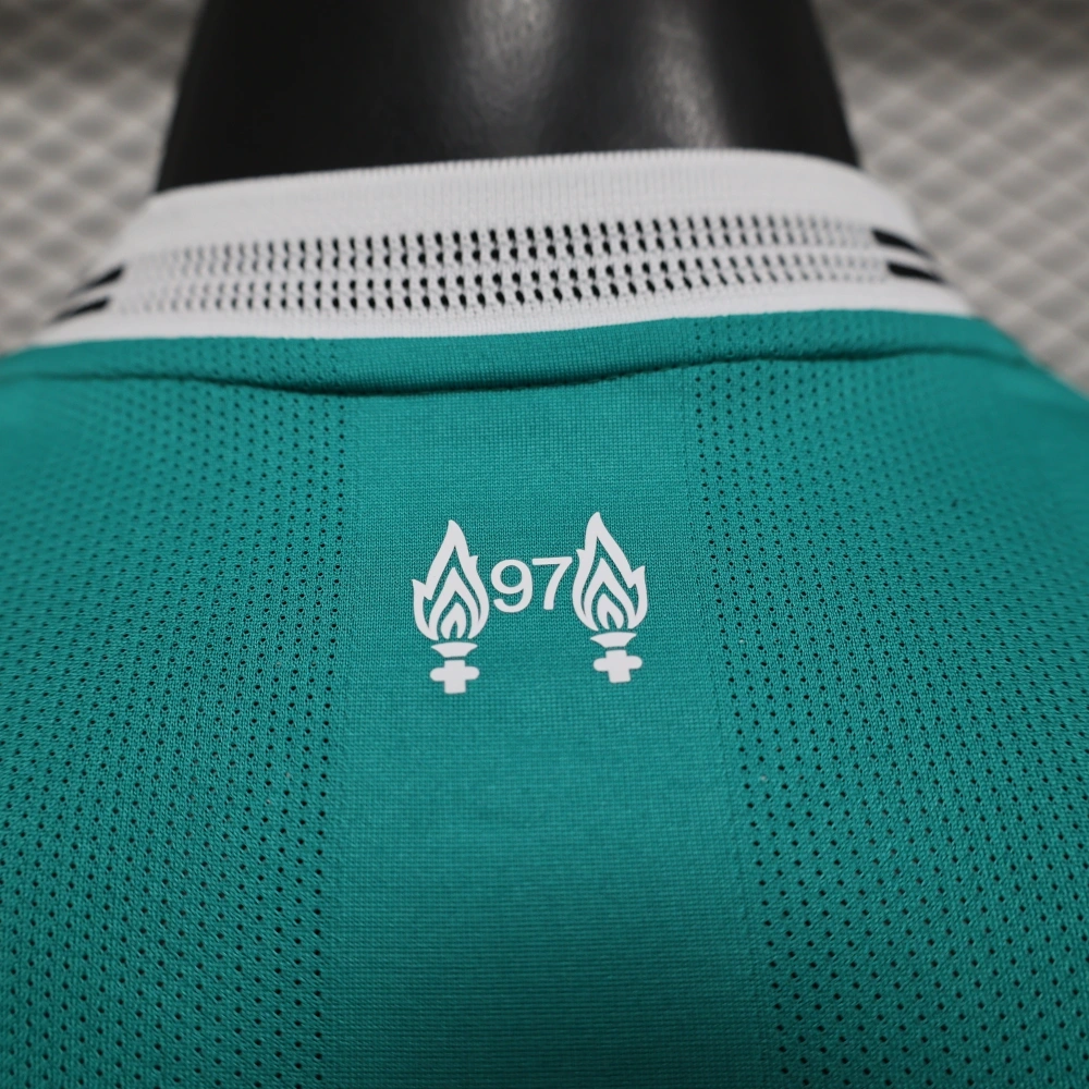 Liverpool 25-26 Third away green football jersey - player version - 图片 6