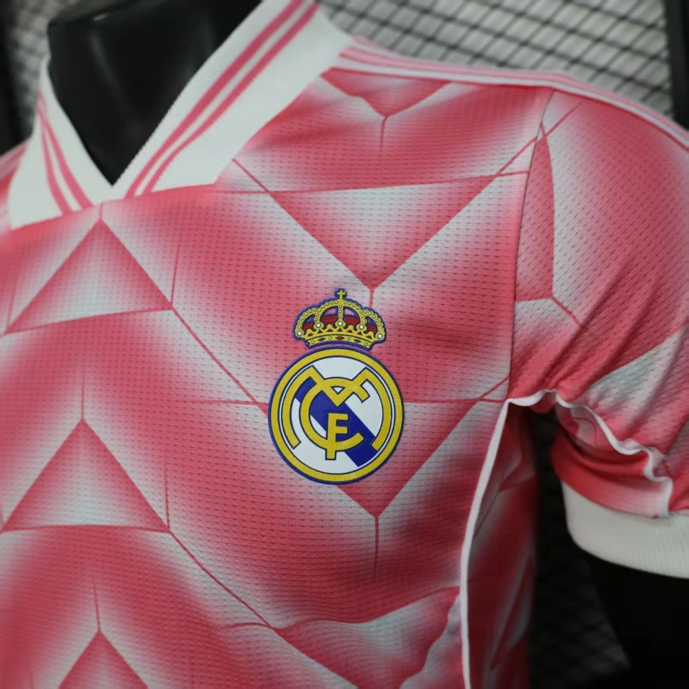 2025-26 Real Madrid Pink Special Edition Soccer jersey Player version - 图片 5