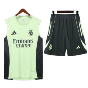 2025-26 Real Madrid vest training suit Football jersey set Fan version