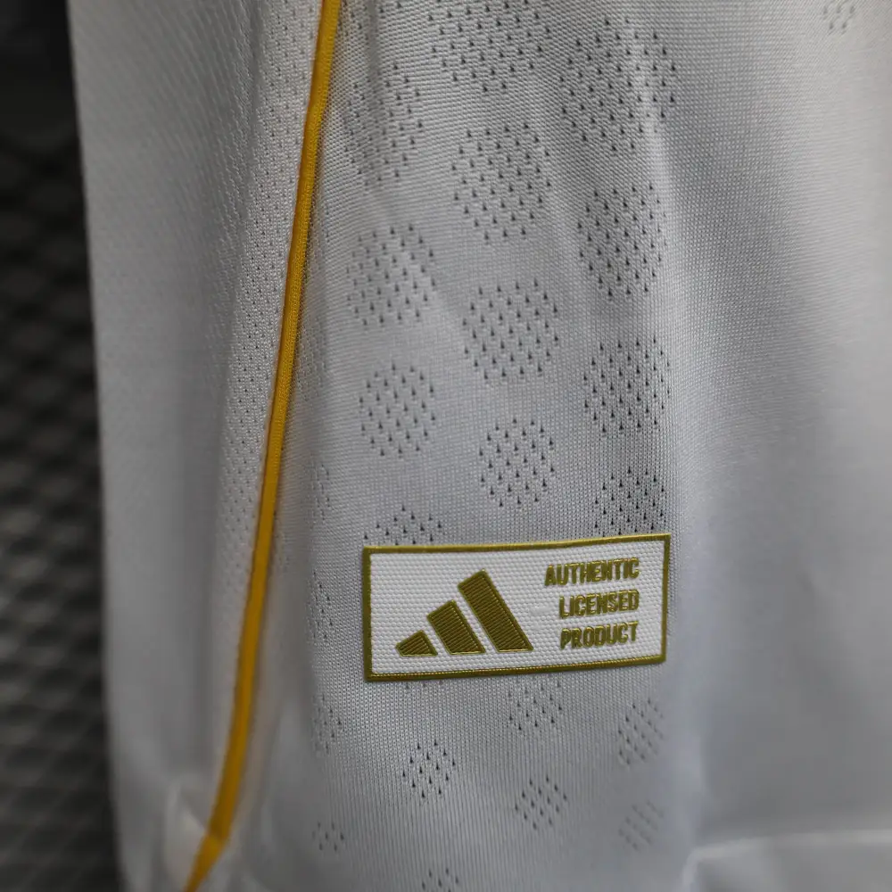 Real Madrid Home Soccer Jersey Player Version Shirt Long Sleeve 25-26 - 图片 3