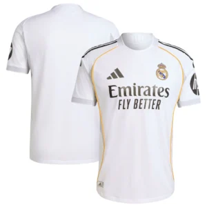 2025-26 Real Madrid Home Soccer Jersey Fan Version Shirt