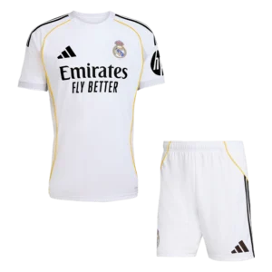 Real Madrid Home Soccer Uniform Kits 2025-26