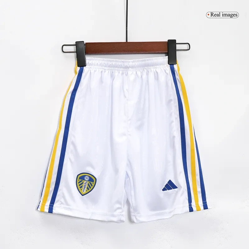Kids Leeds United 2023/24 Home Kit Jersey+Shorts - 图片 4