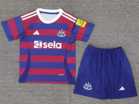 2024-25 Kids Newcastle United Away Jersey Kits