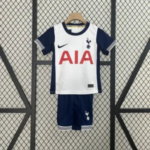 24-25 Tottenham Hotspur Home Kid Kits Youth Apparels Soccer Jersey