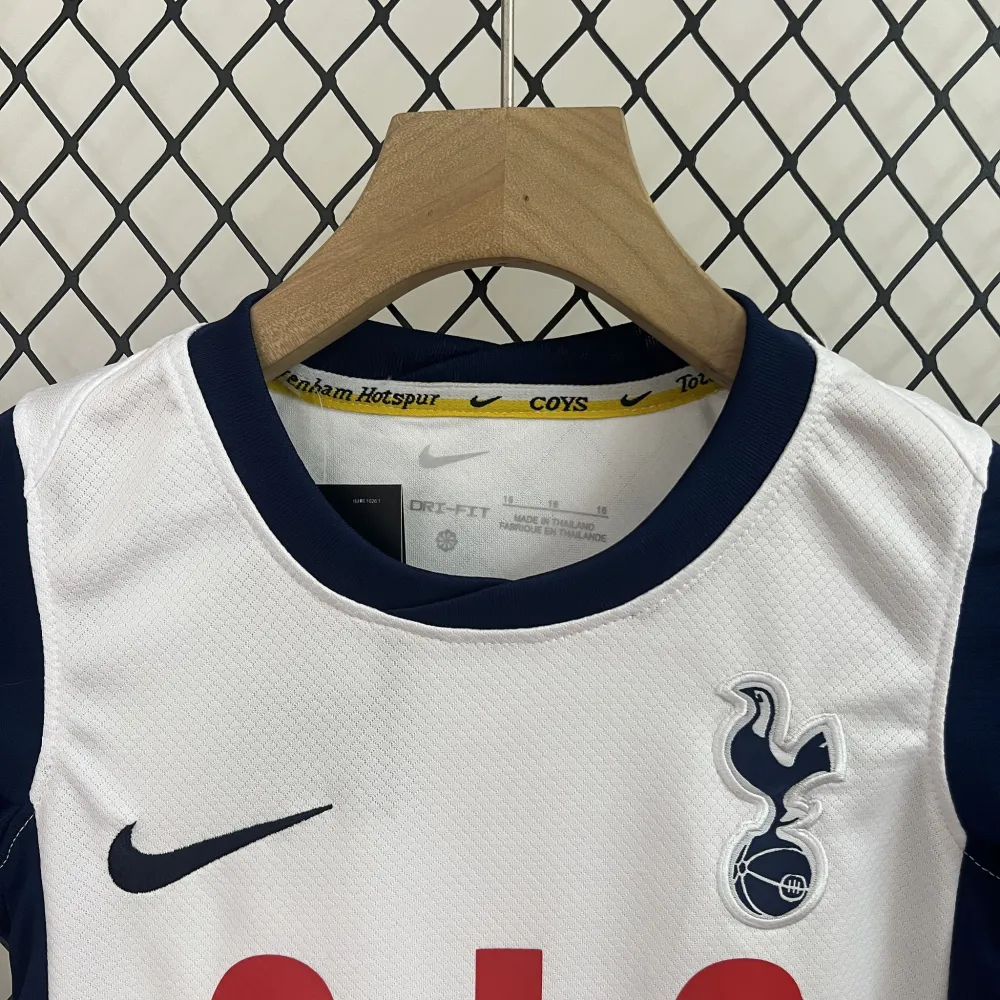 24-25 Tottenham Hotspur Home Kid Kits Youth Apparels Soccer Jersey - 图片 7