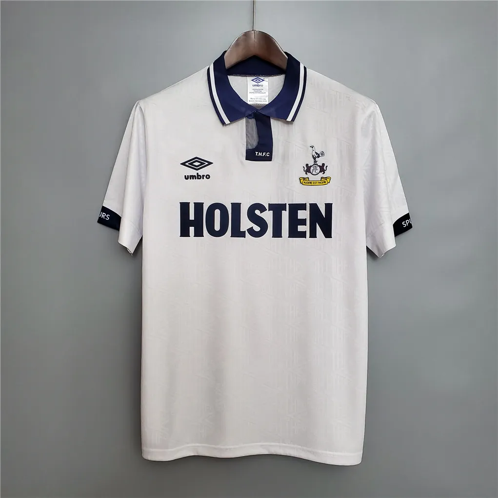 Tottenham Hotspur Retro Soccer Jersey Home Shirt Replica 1991-93