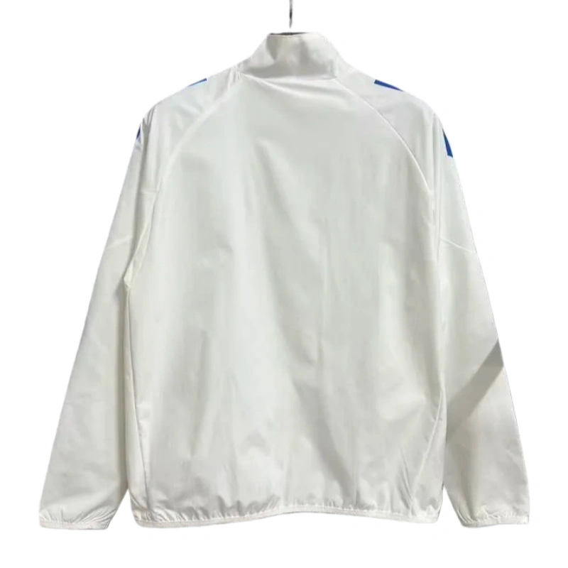 2025-26 Real Madrid Windbreaker lacket white - 图片 6
