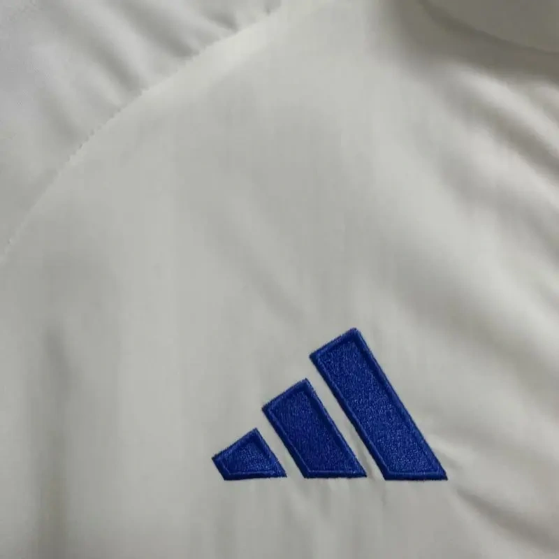 2025-26 Real Madrid Windbreaker lacket white - 图片 4
