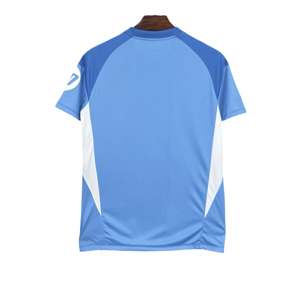 25-26 Real Madrid Blue Goalkeeper Football Jersey Fan Version - 图片 3
