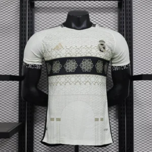Real Madrid 24-25 Special Edition White Mandala Player Version Shirt Sport