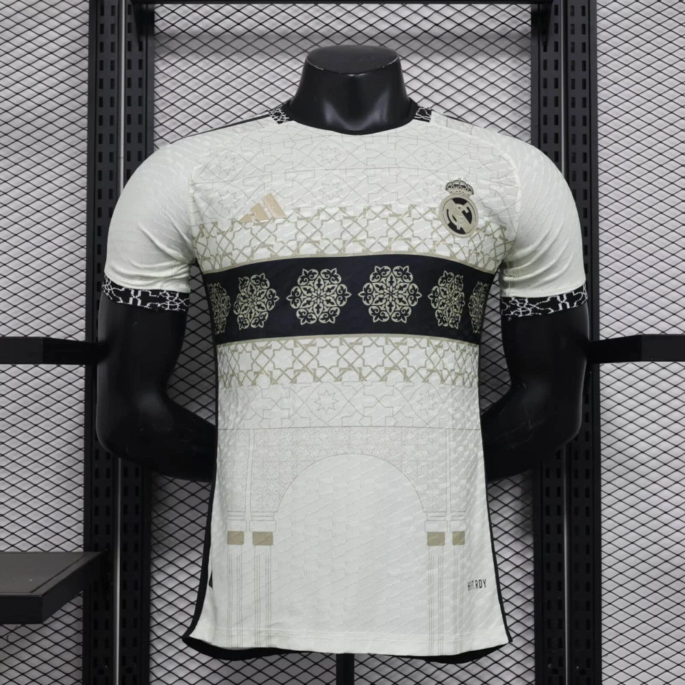 Real Madrid 24-25 Special Edition White Mandala Player Version Shirt Sport