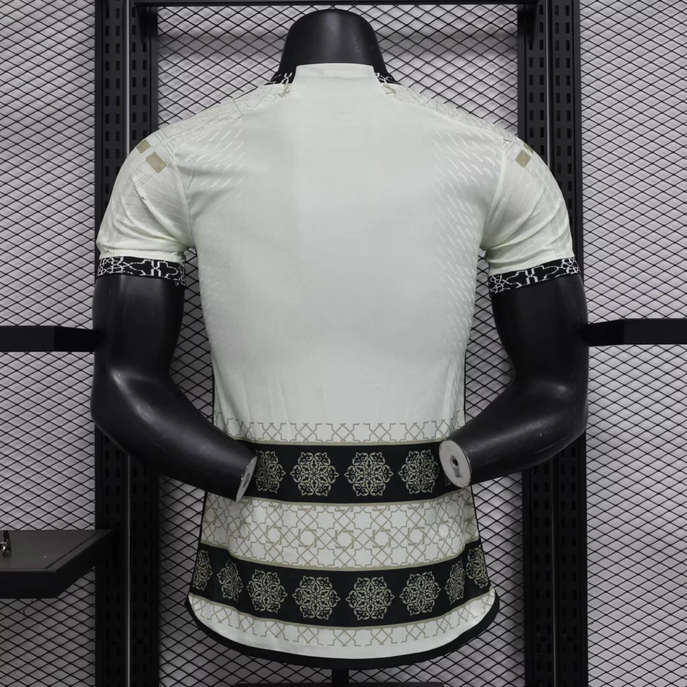 Real Madrid 24-25 Special Edition White Mandala Player Version Shirt Sport - 图片 3