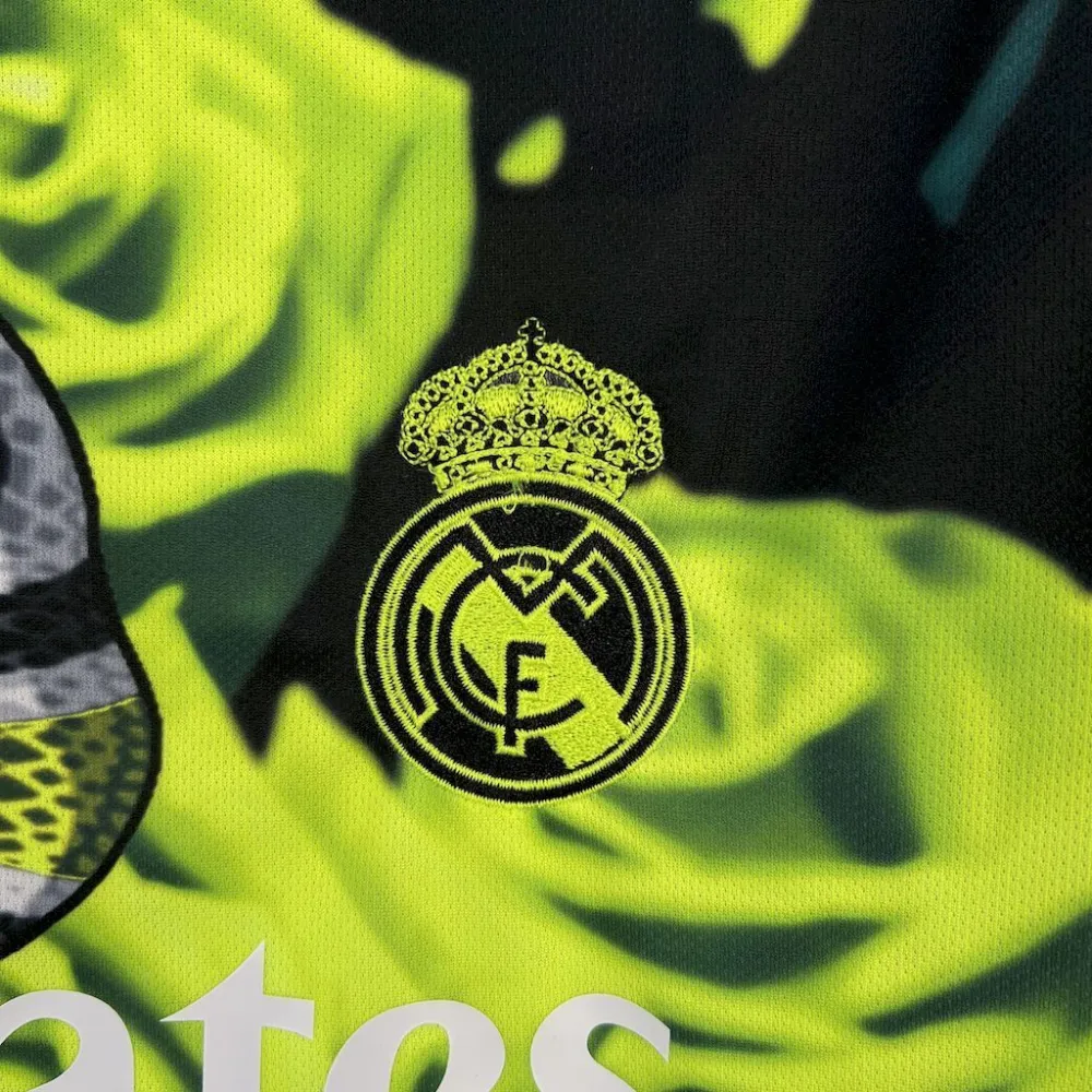 25-26 Real Madrid Green Snake Special Edition Shirt - 图片 5