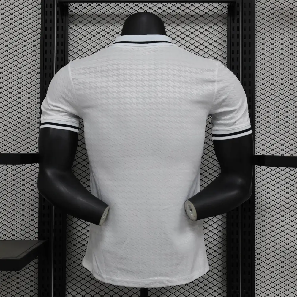 Real Madrid 24-25 Home Player Edition White POLO Shirt - 图片 3