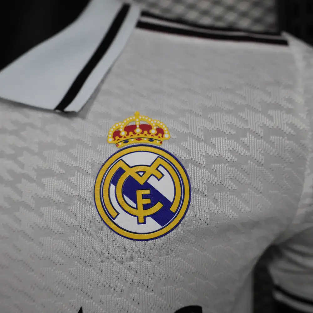 Real Madrid 24-25 Special Player Version Soccer Jersey White - 图片 4