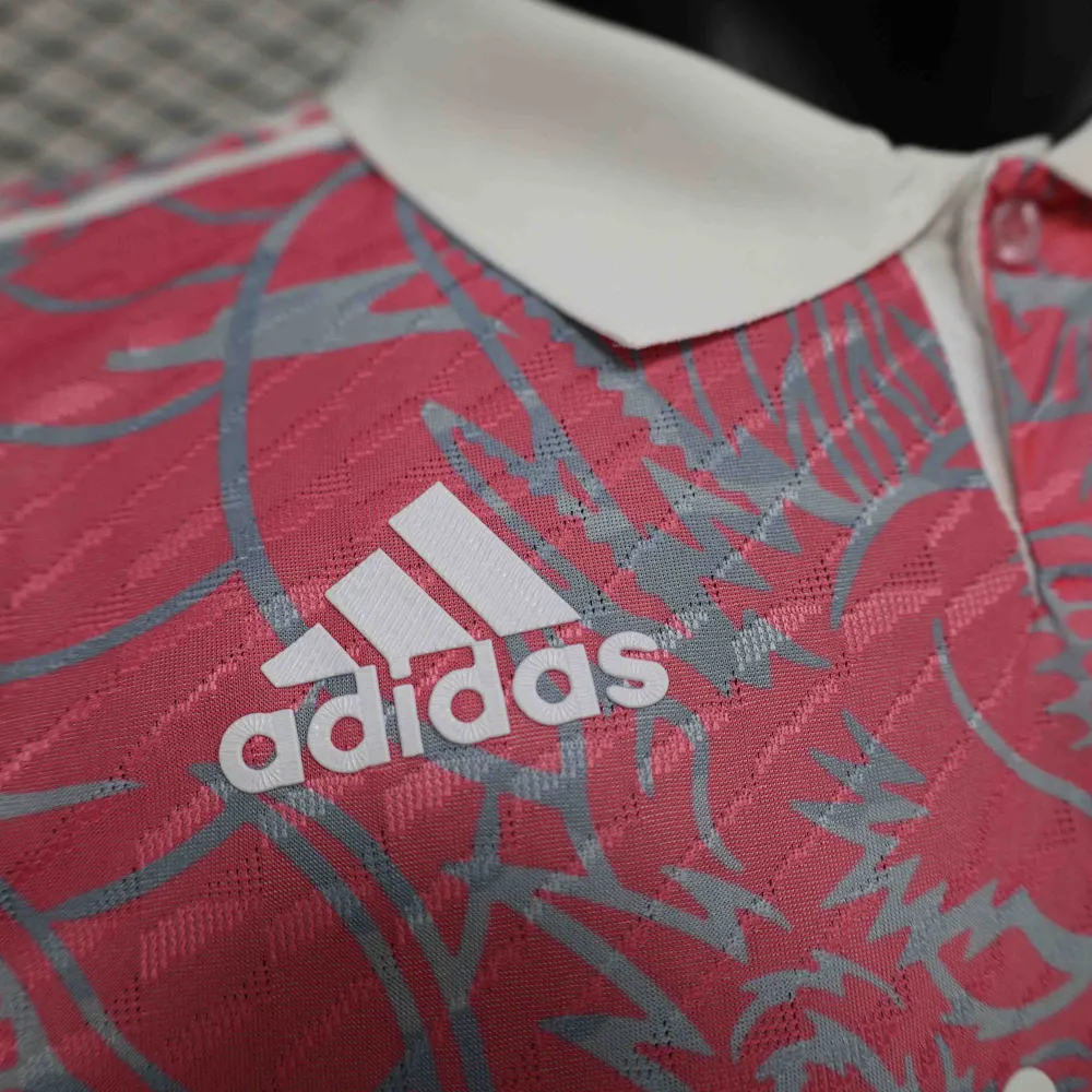 24-25 Real Madrid Players Special Edition Pink Football POPL Shirt - 图片 4