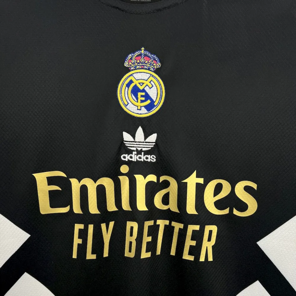 25-26 Real Madrid Black Celebrative Special Edition Jersey - 图片 5